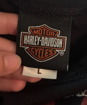 Harley-Davidson Mesh Tattoo Sleeves Long Sleeve T-Shirt thumbnail 3