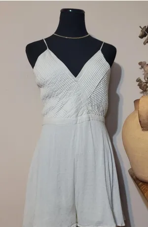 Kimchi Blue Ethereal White Romper Coquette Cottage Y2k Sz 6 thumbnail 1