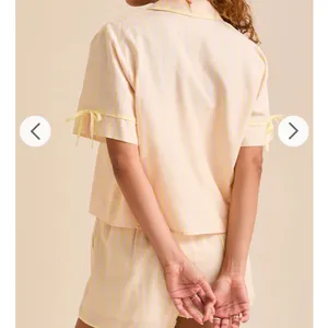 NEW Altar’d State Butter Yellow and Pink Striped Lounge Set Size XXL NWT thumbnail 6