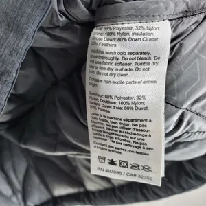Outdoor Research Aria Storm Parka Down Insulated Coat‎ Hooded Women's S Gray thumbnail 4