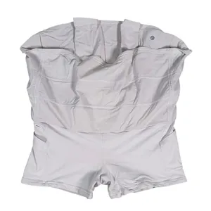 Lululemon Pace Rival Mid Rise Skort Size 10 Long White Tennis Running Pockets thumbnail 4