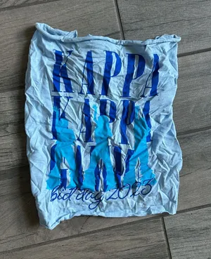Kappa kappa gamma self made tube top with tie back thumbnail 1