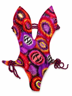 Vibrant Multicolor Swimsuit Cut thumbnail 2