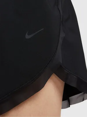 Nike One Women Dri-FIT Brief-Lined Shorts XS Black Running Athletic Workout Gym thumbnail 2