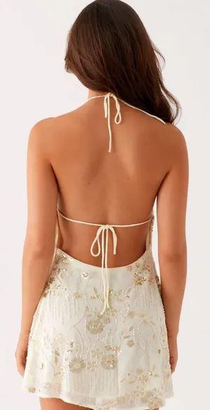 Peppermayo Leo beaded mini dress  thumbnail 2