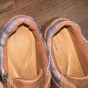 Clarks Brown Espadrilles with Patterned Accent thumbnail 3