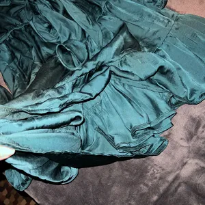 Princess Polly Randi Mini Dress in Teal Size 6 thumbnail 14