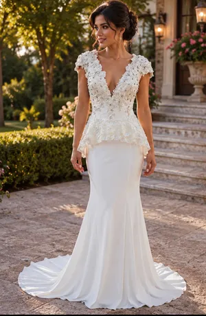 unique Wedding Dress thumbnail 1