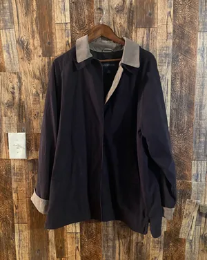 London Fog women's raincoat size large thumbnail 1