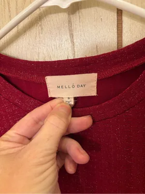 Women’s Long Sleeve Red Party Dress thumbnail 4