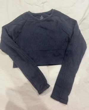 Aerie Offline Cropped Long Sleeve thumbnail 1