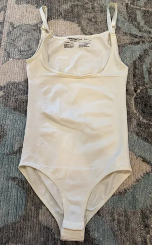 Shaperminy Essentials Shaping Bodysuit Sz S Ivory NEW thumbnail 1