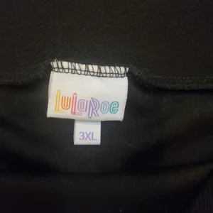 Classic Black Pencil Skirt stretchy Lularoe Size 3XL thumbnail 2