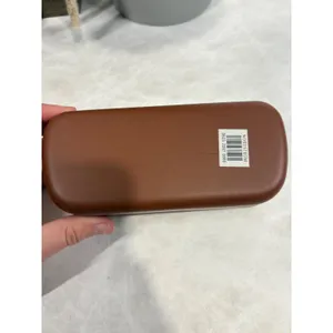 Longchamp Paris‎ Brown Hard Shell Eyewear Sunglasses Case Nordstrom Cognac thumbnail 4