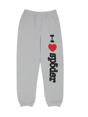 Sp5der Souvenir Sweatpant Grey Medium NWT IN PACKAGE thumbnail 2