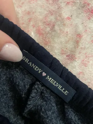 Brandy Melville Sweatpants Navy thumbnail 2
