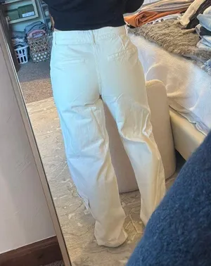 ZARA Denim Cargo Jeans thumbnail 2