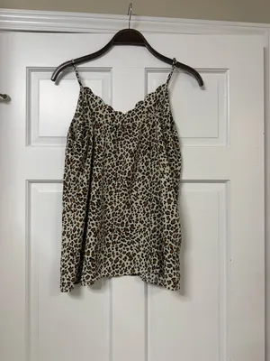 JODIFL Leopard Print Top in Brown and Black thumbnail 6