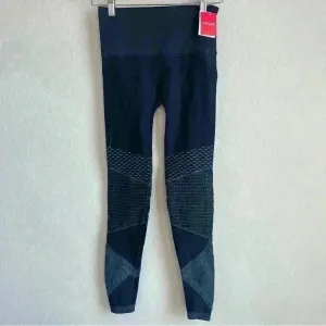 SPANX Women's Indigo Sky Seemless Moto Look‎ at Me Now Leggings Size Small NWT thumbnail 7