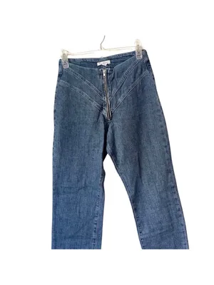 Good American Corset‎ Good Classic Indigo Straight Jeans 27 Blue thumbnail 5