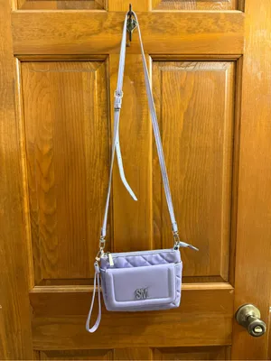 Steve Madden Lavender Quilted Crossbody Bag thumbnail 11