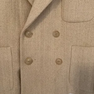 Ralph Lauren Black Label Silk Cotton Blend Blazer Jacket Size 4 thumbnail 4