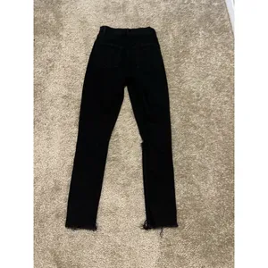 REFORMATION Jeans Faded Black Destroyed Skinny Jeans High Rise Size 25 thumbnail 10