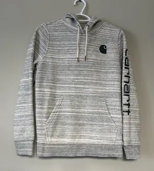 Carhartt Heathered Gray Sweatshirt Relaxed Fit thumbnail 1