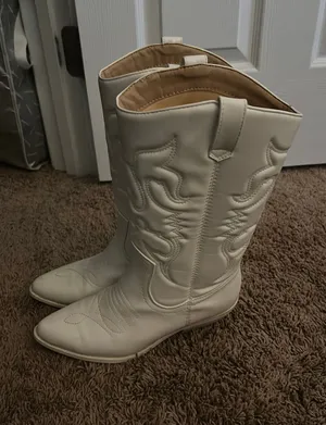 White Soda Cowboy Boots thumbnail 1