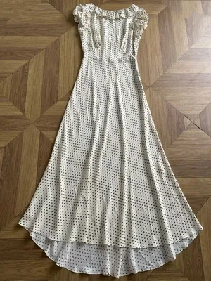 Doen EMERENCE DRESS IN CRÈME PORTIA DOT,XS thumbnail 1