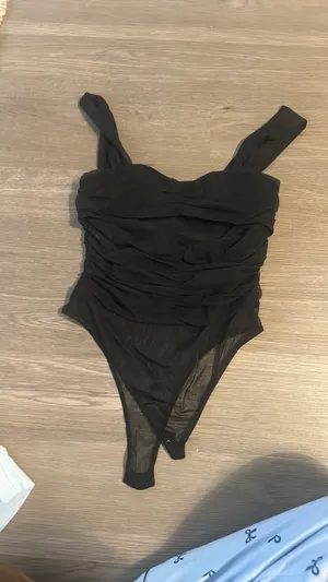 Kalmia Black Bodysuit- Princess Polly thumbnail 4