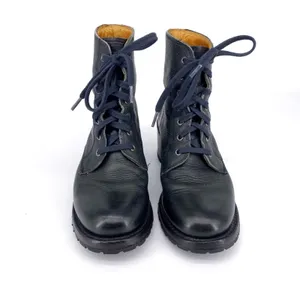 FRYE Sabrina 6G Lace Up Leather Boot Black/Blue 7.5 thumbnail 3