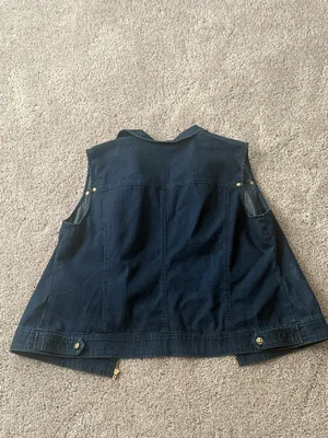 Jean Vest Blue Size L thumbnail 3