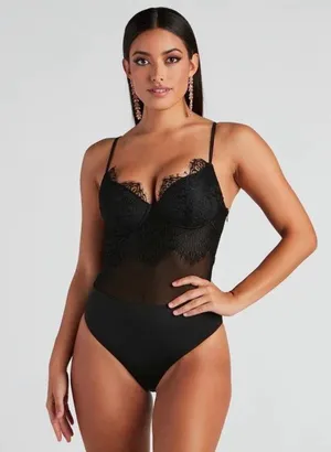 Windsor Black Bodysuit thumbnail 1