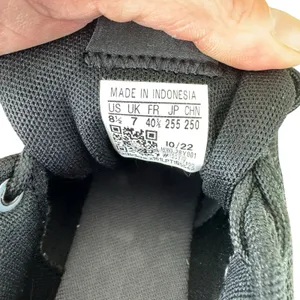 Adidas Black Gold 3 Stripe‎ QT Racer 2.0 Light Lace Up Tennis Shoes Athletic 8.5 thumbnail 7