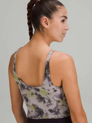Lululemon Align Tank Top Radial Tie Dye Mauve Grey Multi size 6 W1DAJS thumbnail 2