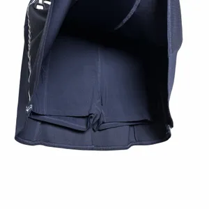Lucky in Love Long Gore Hybrid Ribbed Skirt Womens M Navy Tennis Pickleball Golf thumbnail 5