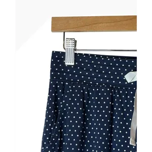 Gap Love by Gap Pajama Pants Women Small Navy Blue Polka Dot Loungewear Joggers thumbnail 5