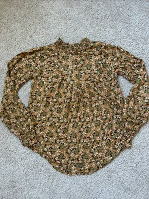 William Rast floral blouse top. S thumbnail 5