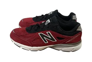 New Balance Shoes 990 V4 Burgundy Sneakers Size Women's 8.5 Men's 7 thumbnail 1