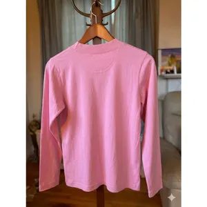Woolrich Women’s XL Pink Solid Knit Pullover Sweater Crew Neck Long Sleeve thumbnail 2