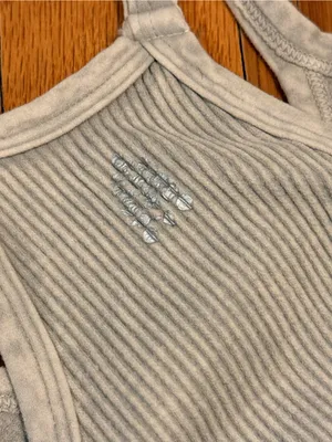 FP Movement by Free People Happiness Runs‎ Tank Top Stone Eagle Grey size XS/S thumbnail 5