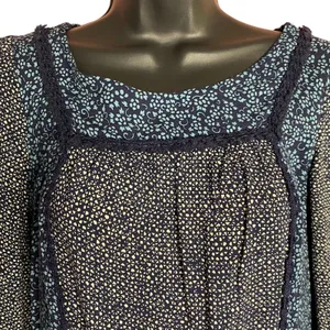 Anthropologie Holding Horses Ruffle Mini Dress Tunic Prairie Long Sleeve Size 0‎ thumbnail 4