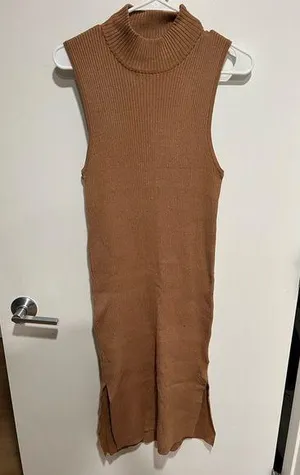 Magaschoni sleeveless sweater dress thumbnail 1