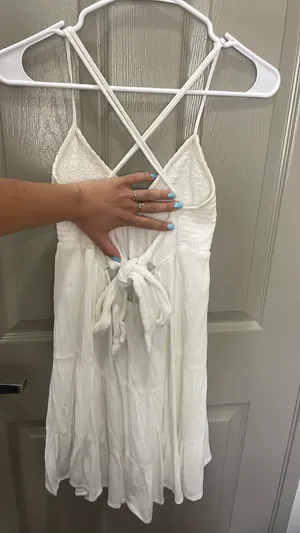 Garage Dress Mini White thumbnail 2