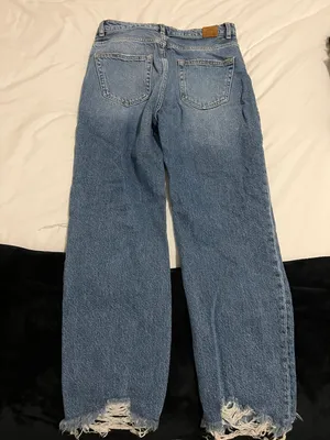 ZARA HIGH RISE BOYFRIEND JEANS thumbnail 5