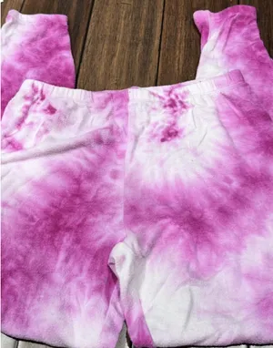 Wildfox Pink Tie-Dye 'Love Potion Knox' Jogger Sweatpants thumbnail 5