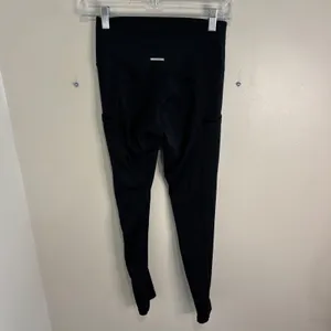 Aerie Chill Play Move High Waisted Leggings with Pockets Black Small Petite thumbnail 8