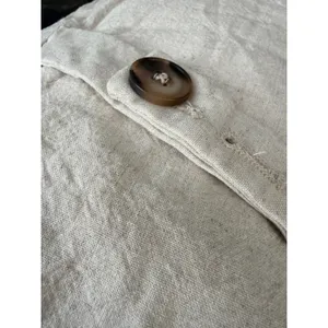 Emerson‎ Lang Oatmeal Beige Tailored Vest Waistcoat Button Front XL thumbnail 4