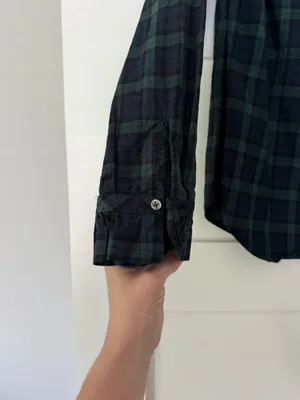 Talbots Plaid Long Sleeve Blouse thumbnail 2